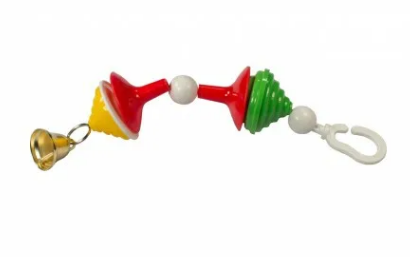 ИГ-4 Игрушка д/попугаев на тросике с колок Гантеля