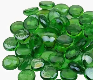 ГРУНТ СТЕКЛЯННЫЙ 170г N148 (ПЛОСКИЙ ЗЕЛЕНОЕ ЯБЛОКО)