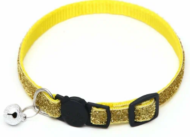 Ошейник кошачий 19-32 1 см Золотой