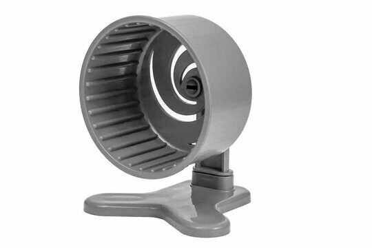 ZooM Колесо д/грызунов HYPNO литое с подставкой D90 (полистирол) серое