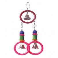 КЕША ИГРУШКА Д/ПТИЦ SF-3114 ТРИ КОЛЬЦА 28см