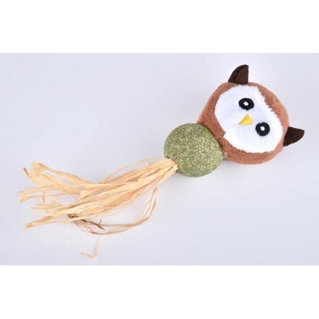 Игрушка NUNBELL д/кошек Сова 16см с кошачьей мятой 10920-0098