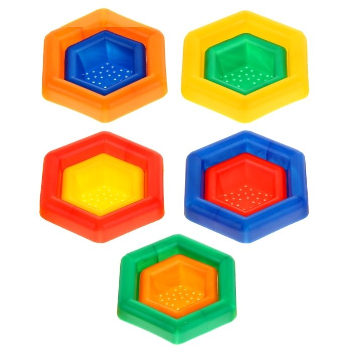 Кормушка для рыб, шестиугольная, малая 1034958