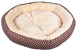 Лежак  Премьер круглый Карбон крем. № 1