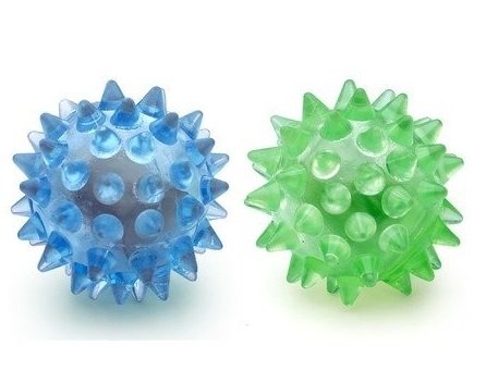 79012 Мяч светящийся 4 см набор 2 шт