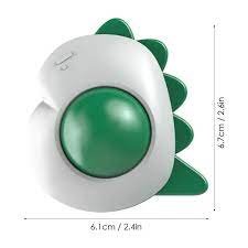 Игрушка WOGY д/кошек Динозаврик 7х6см с вращающимся мятным шариком, на липкой ленте арт.10123-1911 К