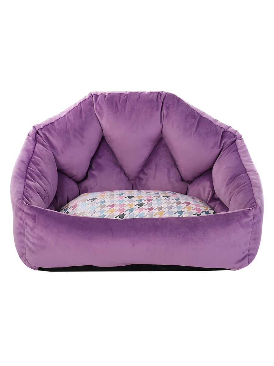 Лежак (Корона)50*40 Лавандовый