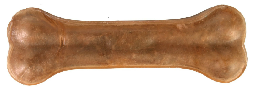 01-001 2" кость из сыромятной высушенной кожи 10 гр. 1 шт
