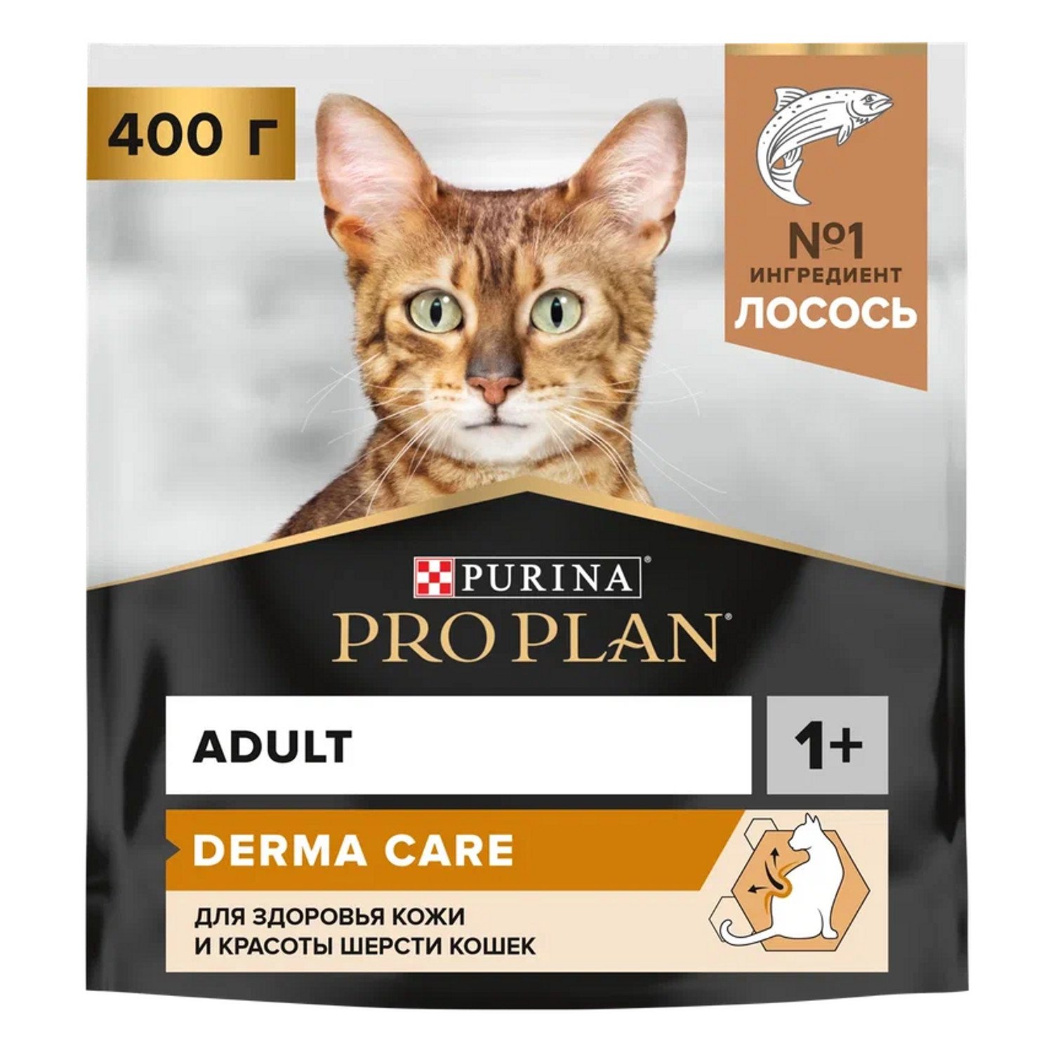 PRO PLAN Cat Элегант д\шер.Лосось 400г