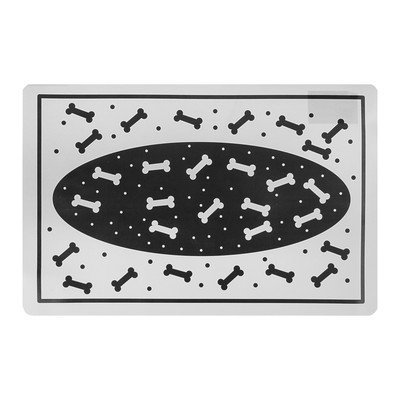 Коврик под миску эконом "Косточки", 43 х 28 см   2858963