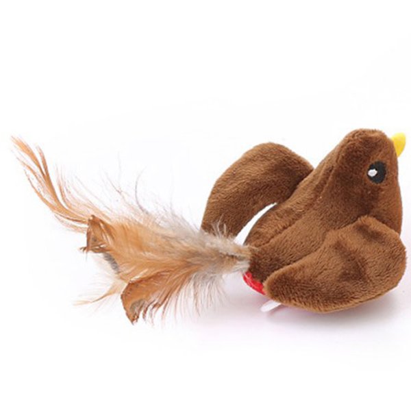 CT19022  Игрушка для кошек с вибрацией, Петушок