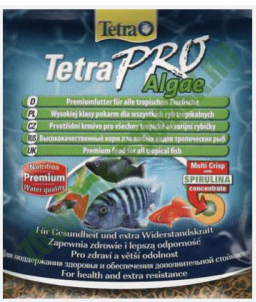 Tetra Pro Algae Multi Crisp 0.012л чипсы со спирулиной д/рыб (пакет)