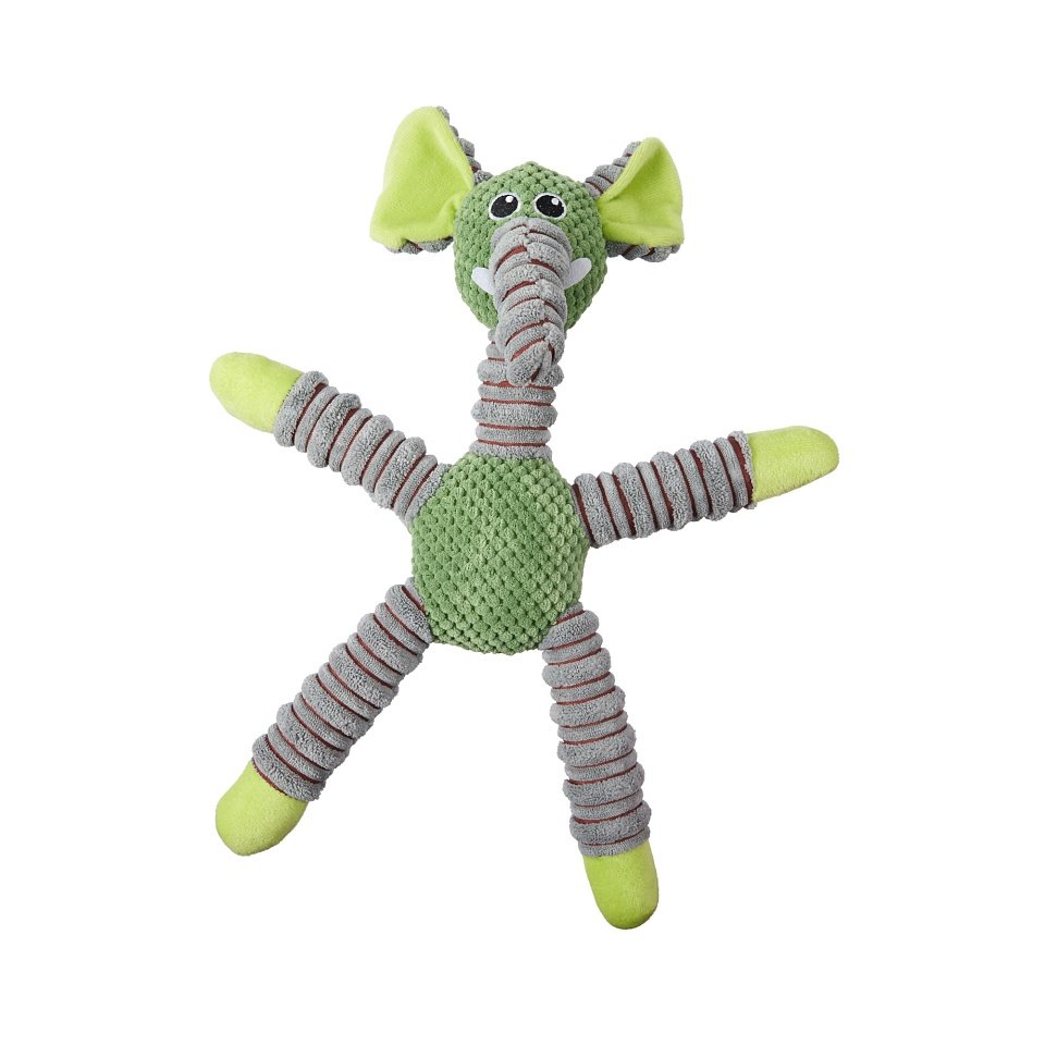 Игрушка-пищалка WOGY д/собак мягкая Зверята 27х19см, микс арт.10922-8547