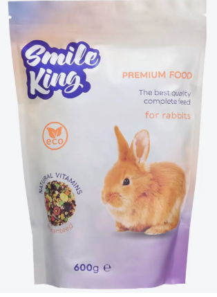 Smaile King корм для Кролика премиум 600г