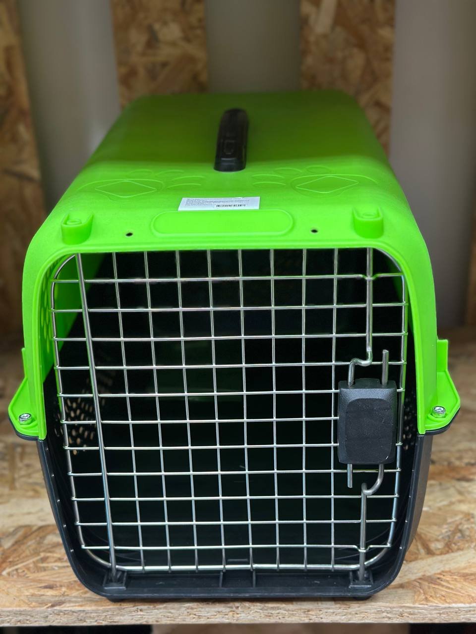 Авиа переноска для домашних животных "Чистый котик" 48,5*32*30 см зеленый