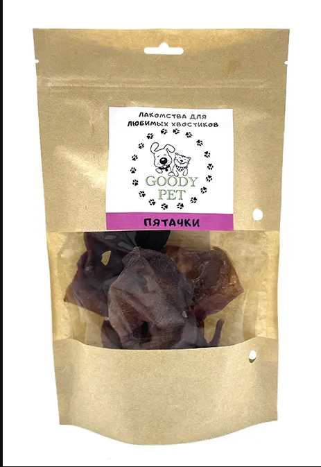 Пятачки свиные сушеные 100г Goody