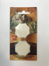 Точило+Минеральный камень "SEVEN" для грызунов Водрослями и морской капустрой 2*40гр