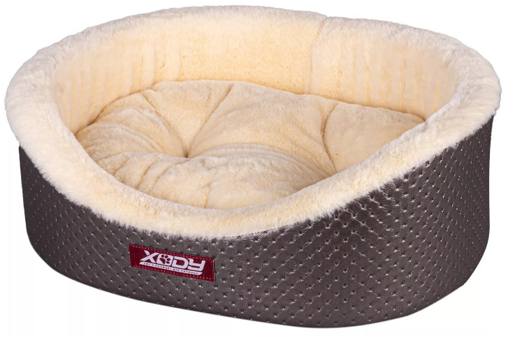 ЛЕжак Премиум (Пунто) №4 коричневый/ваниль