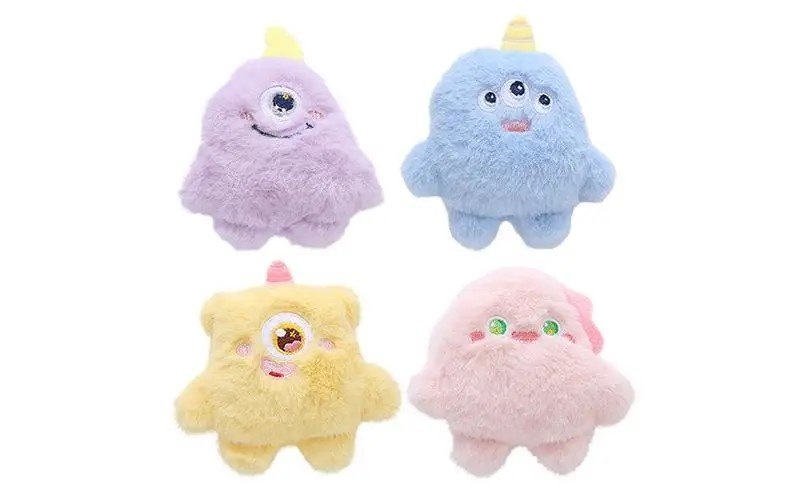 Игрушка WOGY д/кошек Циклоп 9х9см с мятой, микс арт.2024-2649