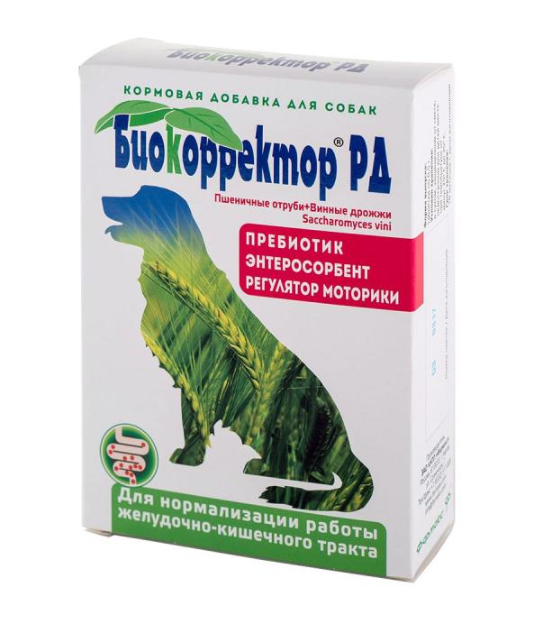 "БИОКОРРЕКТОР РД" БИОДОБАВКА ДЛЯ ЖКТ Д/СОБАК
