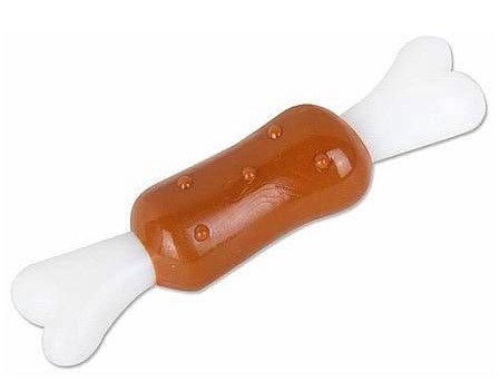 79018 Кость с запахом курицы 14 см пластик