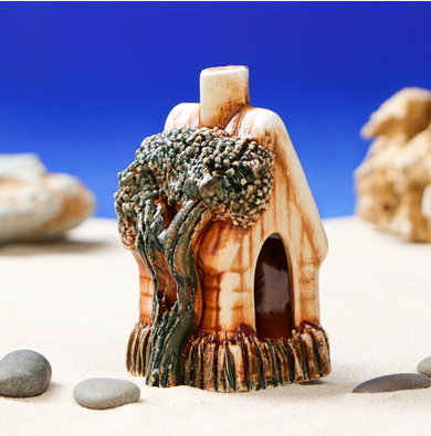 Аквадекор для аквариума "Хижина"