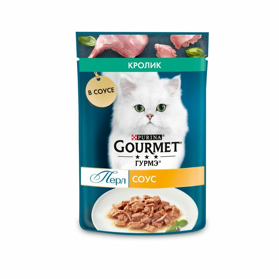 GOURMET ПЕРЛ д/К Соус Кролик 75г