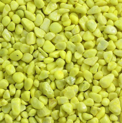 ГРУНТ Д/АКВАРИУМА ЦВЕТНОЙ ЭКСТРА ЛИМОННЫЙ 5-10 2кг