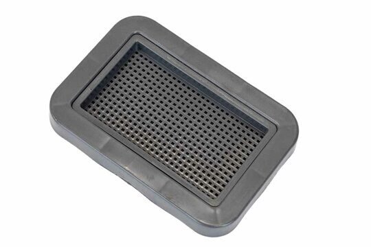 Дарэленд Кормушка д/рыб универсальная для сухого и живого корма 13*9*1,5см (пластик) серая