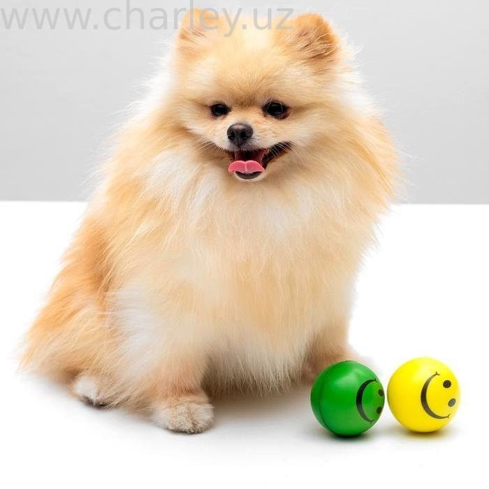 Мячик зефирный "Смайлик", микс цветов 151529