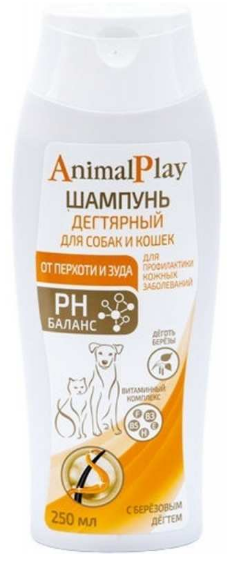 ШАМПУНЬ "ANIMAL PLAY" Д/КОШЕК И СОБАК 250мл УНИВЕРСАЛЬНЫЙ ДЕГТЯРНЫЙ