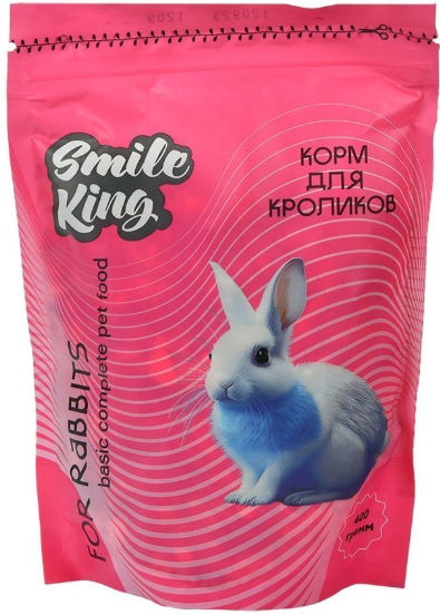 Корм для кролика Smaile King  400г полнорационный