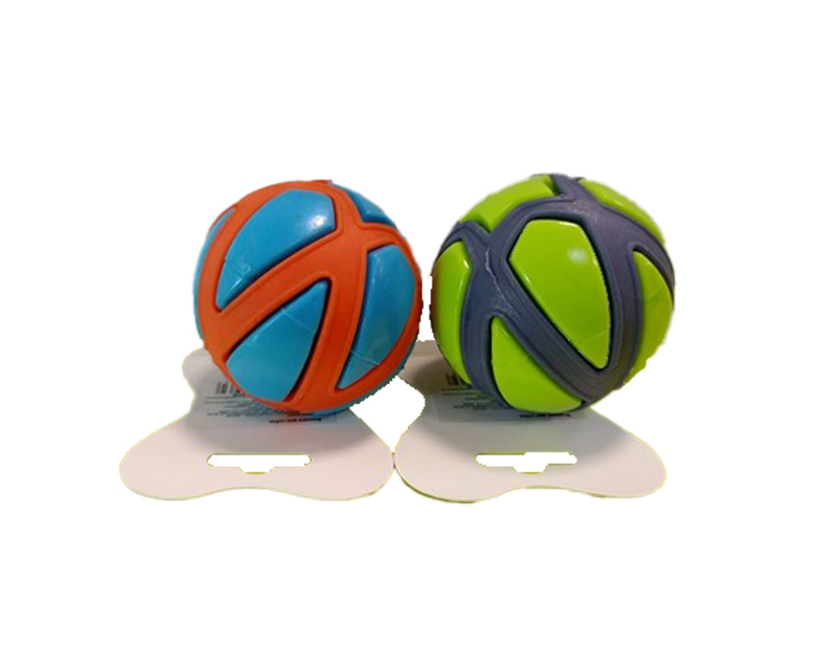 Игрушка-пищалка WOGY д/собак Мяч d=6см микс арт.10922-8608 Код270880