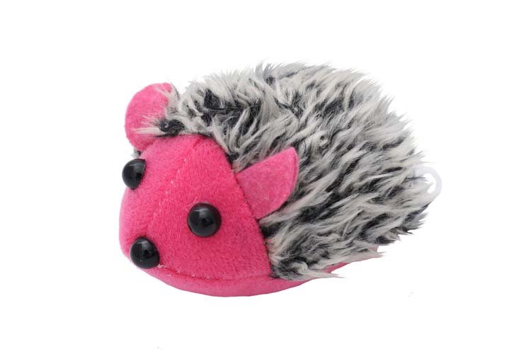 Игрушка д/кошек Ежик с заводным механизмом