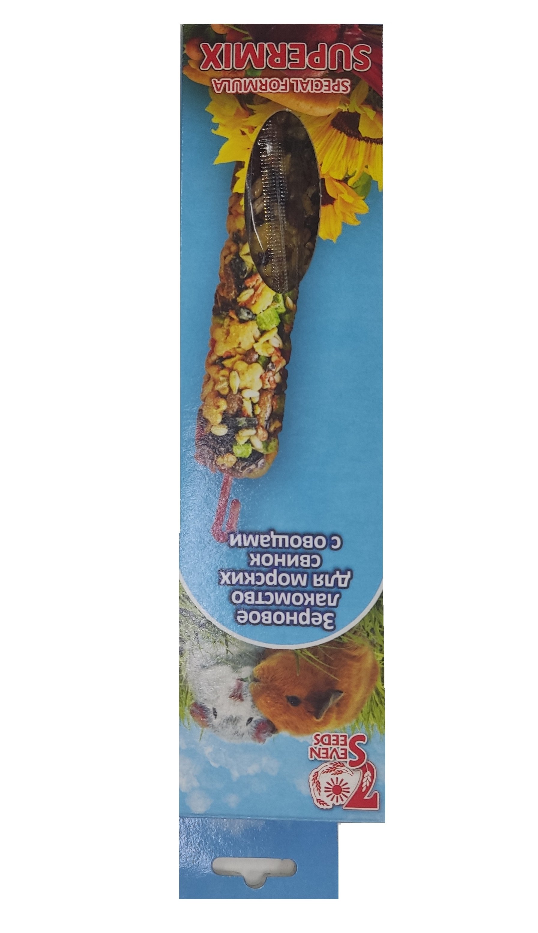 Лакомство зерновое для Морских Свинок "SEVEN" с овощами 110гр