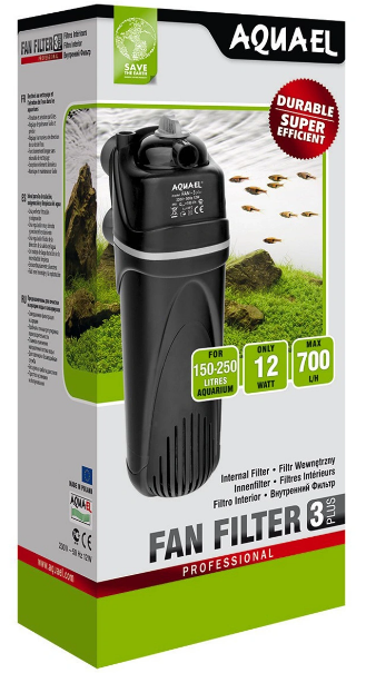 AQUAEL  ФИЛЬТР Д/АКВАРИУМА ВНУТРЕННИЙ 3PLUS Арт.102370