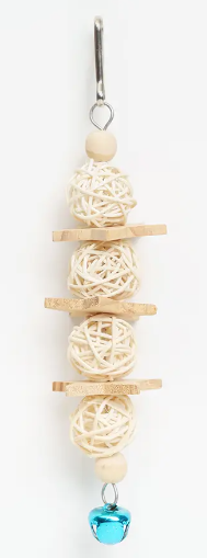 Игрушка для попугая Шары со звездами 20/5см