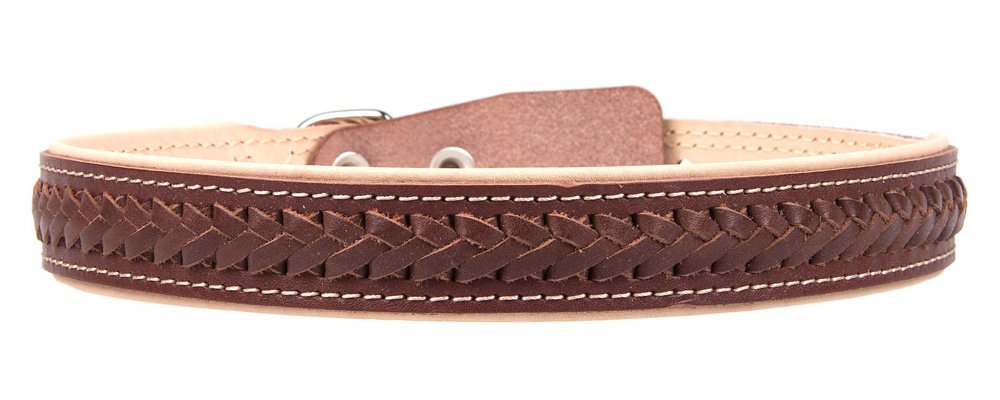 Ошейник 20 длинный с косой в обрезку*