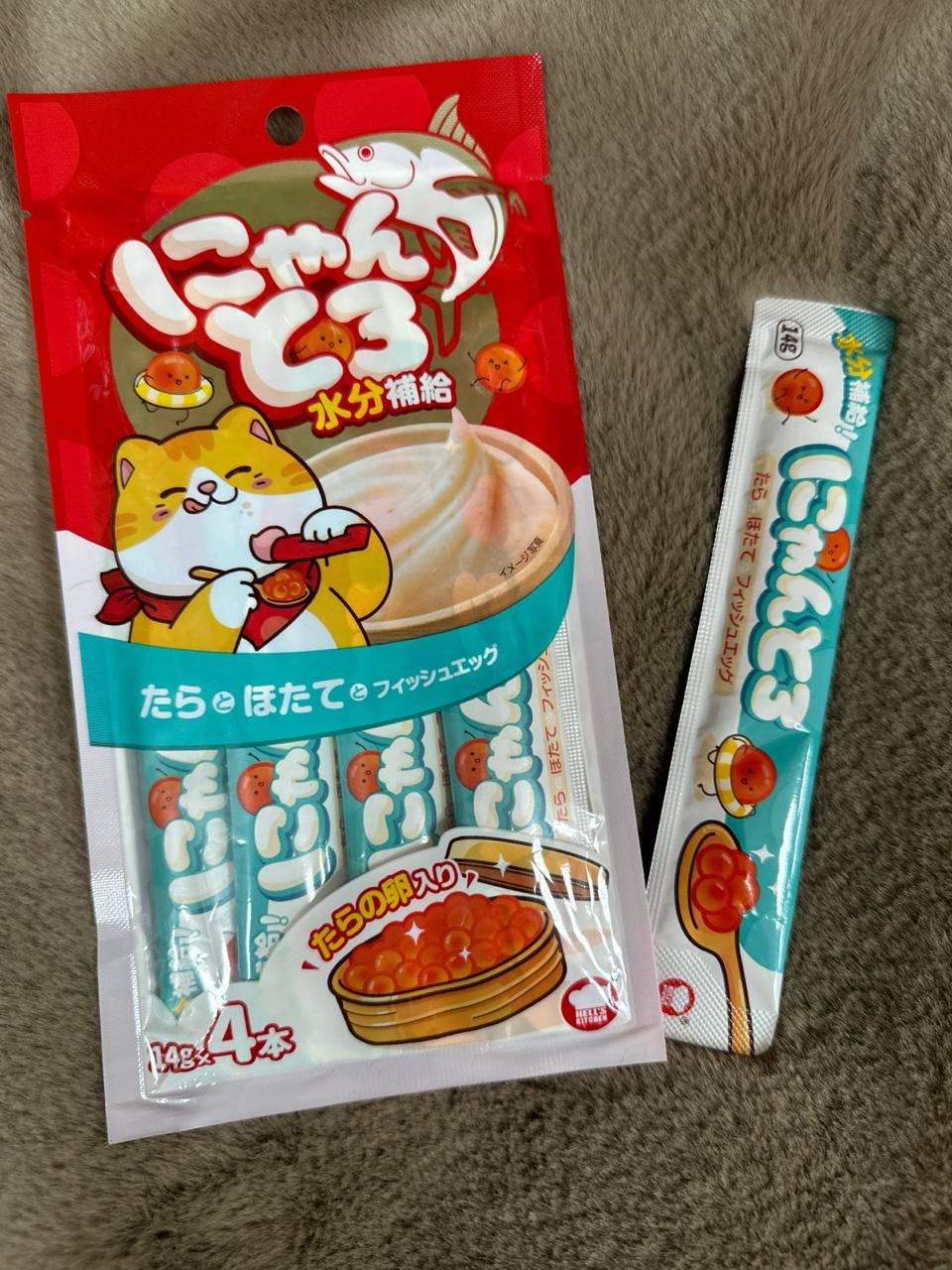 Нежное пюре из Трески,Морского гребешка и икры14гр\4