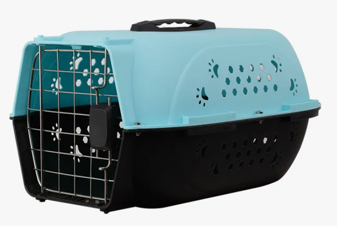 Авиа переноска для домашних животных "Чистый котик" 48*32*26 см голубой