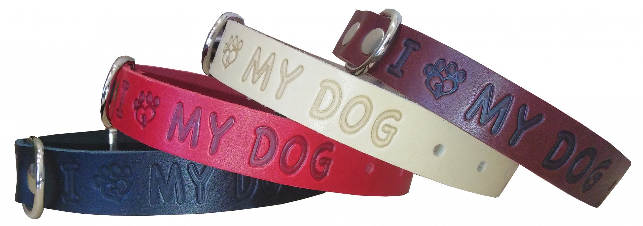 Ошейник 25 тисненый "MY DOG"