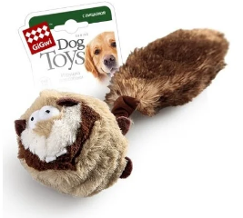 75106 Барсук с 2-мя пищалками/26 см/ткань,теннисный материал.