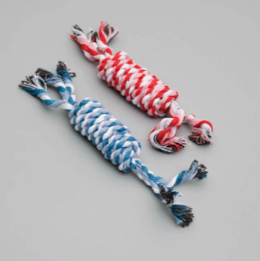 Игрушка тренировочная канатная Тишина в доме 60г,микс цветов  769120