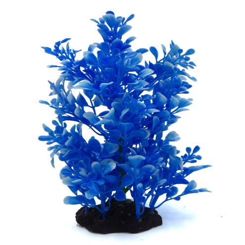 Aquanimal Растение пласт. «Гигрофила синяя» 9x5x18 см