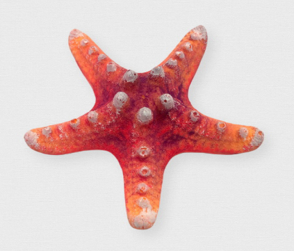 Кр-821 Звезда малая оранжевая