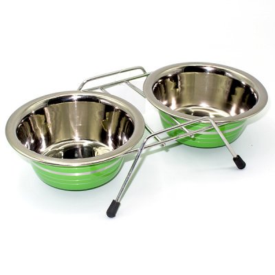 3162 Миска двойная цветная VM 3000 (B) 480мл