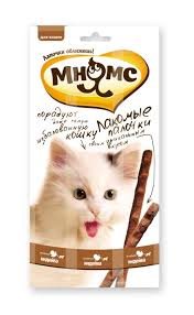 Мнямс Мясной карнавал Лакомые палочки для кошек (индейка, ягненок) 3х4 г