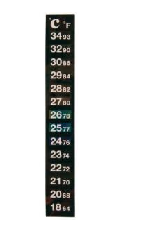 Термометр цифровой наклейка