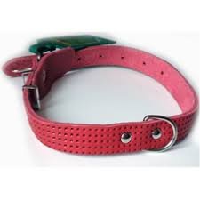 Ошейник (Аркон) красный 20мм, 32-44см тиснение