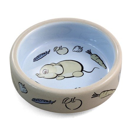 Миска керамическая для мелких животных "Хомячок", 0,06л, Triol